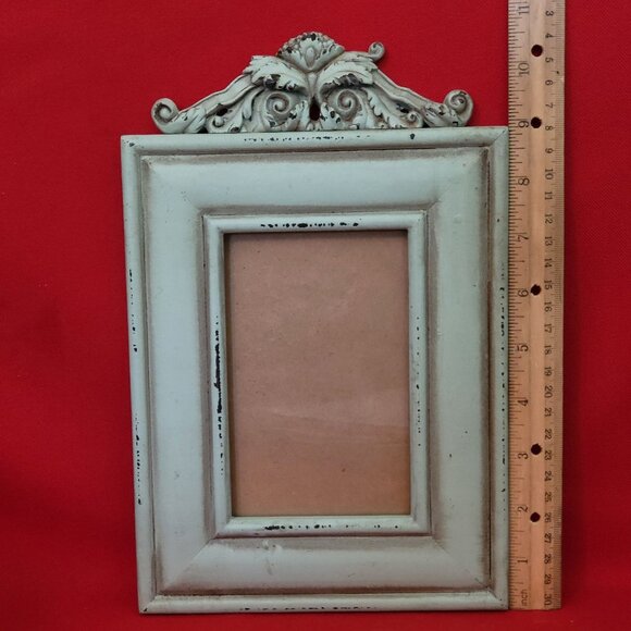 Vintage Pastel Green Picture Photo Frame Hanging Wall Table Top Decor - Picture 7 of 12